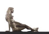 Bronze Sculpture, contemporary nude figure, Approachable
